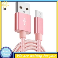 [Hmou] Android Charger Cable, 2 Meter Android Fast Charging Nylon Braided Universal Use Charger for 