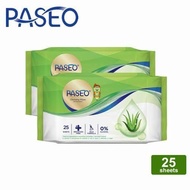 ️ MEMEY ️ PASEO Antibacterial Wipes Gazette 25s