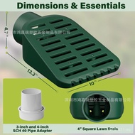 Yard4in.Grate grate Hot Sale Courtyard 4 Inch drain Pipe WIYW