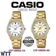 *100% Authentic* ORIGINAL LTP-V005G ANALOG STAINLESS STEEL LADIES WATCH ORIGINAL JAM TANGAN PEREMPUA