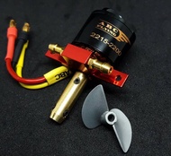 ชุดโม เรือบังคับ ไฟฟ้า WL915 Motor 2215-2200kv 2500kv (มีใบหลายขนาด)(สุ่มสีแท่นมอเตอร์) อุปกรณ์เรือบ
