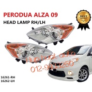 PERODUA ALZA 09-13 HEAD LAMP HEADLAMP LAMPU DEPAN FRONT LIGHT BIG LAMP 车头大灯🥰