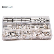 Wire Copper Crimp Fitting Ferrules,AWG 4,6,8,10 Non Insulated Cable Housing Ferrule Pin Cord End Ter