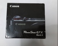 原廠紙盒  for Canon G7X  ii mark ii  2 充電器