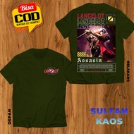 SULTAN KAOS DEWASA DAN ANAK MOBILE LEGEND LANCELOT MASKED KNIGHT BAJU ML LANCELOT ASSASIN TSHIRT MLB