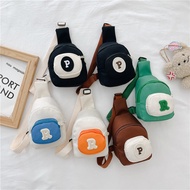 crossbody bag Korean Style Children's Bags Fashion Boys Letters Crossbody Small Chest Bag Girls Cont