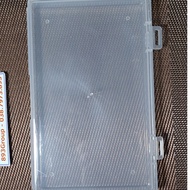 H175.120.17- Transparent PP Plastic Box size 175.120.17mm with lid for storing products, pens, ruler