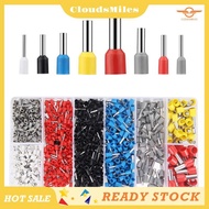 [CloudsMiles] Insulated End Set Wire Connector Kit 1200PCS Assortment Ferrule Wire Connector Kit Ins
