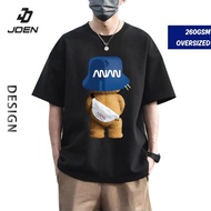 READY STOCK JDEN X Black Series Oversized T-Shirt 260gsm Cotton Saiz S-5XL Limited Streetwear Tee