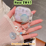 【High quality】For Hoco EW41 Case Fashion Cartoon Soft Silicone Earphone Case Casing Cover