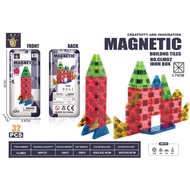 🔥🔥🔥𝘾𝙝𝙚𝙖𝙥𝙚𝙨𝙩 𝙤𝙣 𝙨𝙝𝙤𝙥𝙚𝙚 MINI Magnetic Tiles for Kids - 3.75cm Color Window Blocks | Strong Magnet | Cr