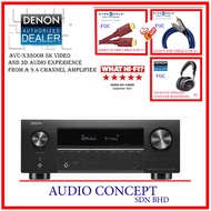 Denon AVC-X3800H 9.4 CH/180W - 8K AV Amplifier With HEOS® Built-In +Free Gift