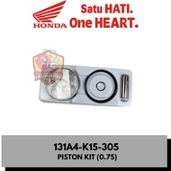 131A4-K15-305 PISTON KIT (0.75) CB 150R STREETFIRE OLD ORIGINAL 131A4K15305