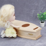 Ob11 Micro Scene dollhouse Mini Blank 12 Furniture 1 Model Small: diy Ornaments Coffin dollhouse CD6