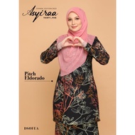 Asyiraa 35 Kurung Ironless Moss Crepe Nursing Wudhu Friendly 2