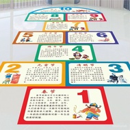 Taiwan Shipping [47% Repurchase Rate] Jumping House Floor Stickers Sense Integration Training School