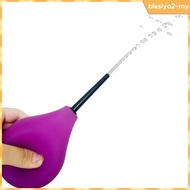 [BlesiyaedMY] Silicone Bulb Enema Kit Anal Cleaning Tool Douche Enema Pump 224ML Purple