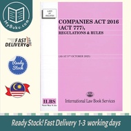 Companies Act 2016 (Act 777) (As At 5th October 2025) - 9789678931021 - ILBS