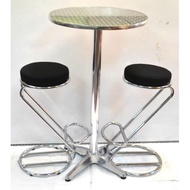 Bar Table set of 1 bar table and 2 bar stool