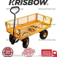 Krisbow Tool Cart 300 Kg Goods Trolley 139X62X115 Cm 10106917 HT HT HT