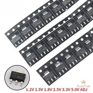 [AuraYuer] SOT-223 70PCS Voltage Regulator Kit AMS1117 AMS1117-3.3V AMS1117-ADJ AMS1117-5.0V AMS1117