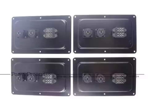 4pcs Compatible For JBL SRX725 SRX728 SRX 718 SRX 715 Back Panel W/ Connectors & Switch Part