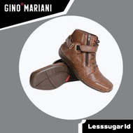 Gino MARIANI Shoes Original Leather Boots Dark Brown Elario 3