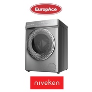 EuropAce 10 Kg Front Load Washing Machine (EFW 9102Y)