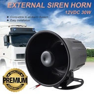 EXTERNAL SIREN HORN 12VDC 30W - For Alarm System ALARM SIREN