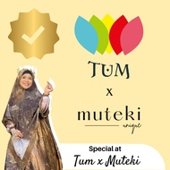 GXM [TUM X MUTEKI] LIVE! SPECIAL PRODUCT MUSLIM GAMIS FOR WOMEN HIGH QUALITY Fit Long Midi Dress