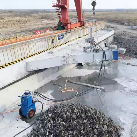 Advanced Hydraulic Wire Saw For Stone Veneer Cutting Efficient Diamond Wire Sawing Machine For Thin