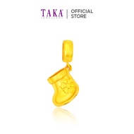 TAKA Jewellery 916 Gold Charm Christmas Sock