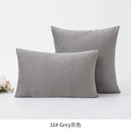 sarung bantal sofa Nordic Ins Style 30x50cm Velvet Sofa Cushion Office Waist Pillow Plush Pillowcase