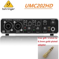 COD ▦☑❈BEHRINGER UMC22 UM2UMC202HD Microphone Amplifier live recording External sound card USB Audio i