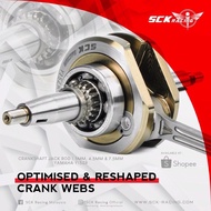SCK RACING CRANKSHAFT Y15ZR V1 JET 1.5 STROKER CRANKSHAFT RACING Y15ZR