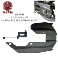 LC135 Y15 Y16 CHAIN COVER RANTAI ORIGINAL 100% 🇻🇳 YAMAHA VIETNAM + BRACKET PNP HONDA RS150 RSX