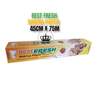 Baking PAPER BEST FRESH BAKING PAPER 45 cm x 75 Meters BESTFRESH JUMBO BREAD CAKE CAKE BASE