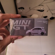 Mini GT LB-WORKS X abas works ABARTH 595 grey