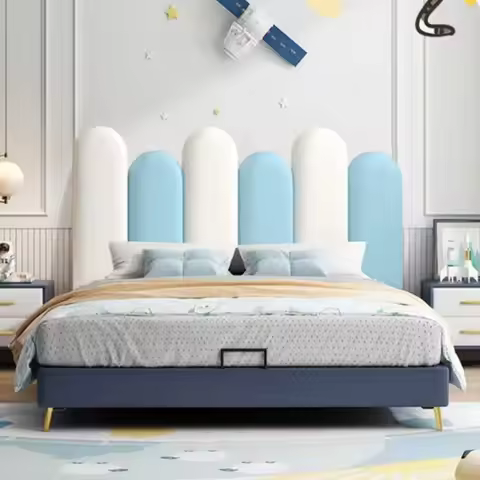 Bedroom Furniture King Bed Headboard Stickers Head Board Wall Panels Cabezal De Cama Tete De Lit Cab