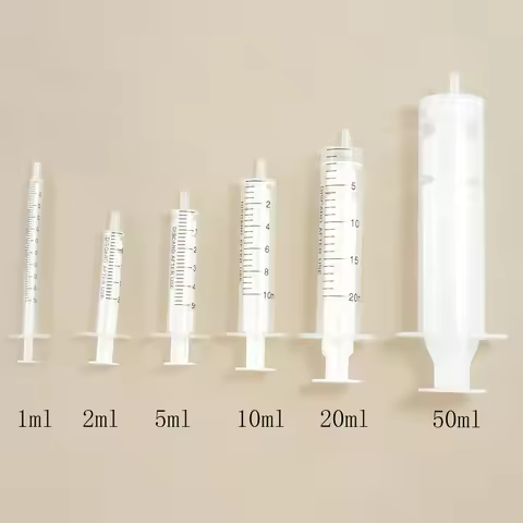 Experimental HPLC syringe Sampler Liquid Chromatography Sampling Filter Plastic PP Without Rubber St
