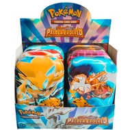 Pokemon Card Collection Toy Random Oval Tin / Trending Card Game