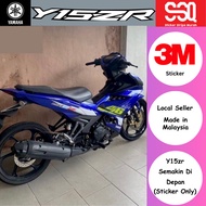 High Quality AAA Premium Sticker Stripe Yamaha y15 y15zr VR-46 GO GO GO Body Set Coverset Bodyset 3M
