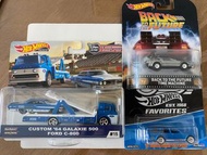 Hotwheels back to the future 車仔3架