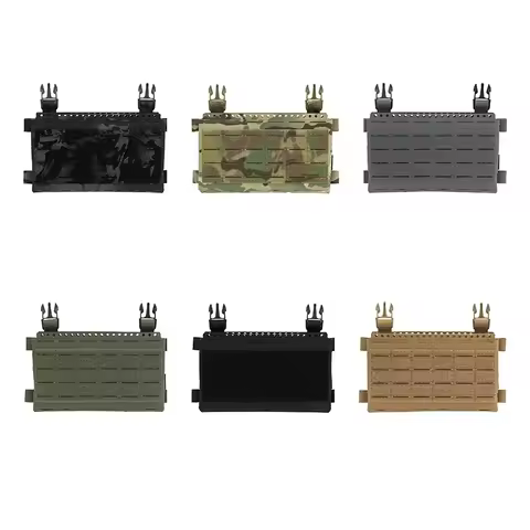 SS Style Tactical MK5 Chest Rig Front Panel Molle Vest Front Pouch For FCSK JPC LV119