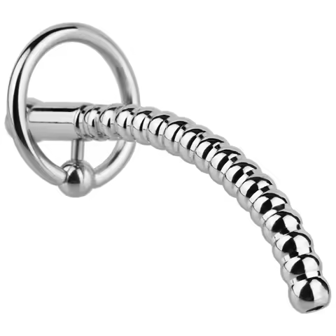 Stainless Steel Mushroom Tip Prostate Massager Egg Bullet Beads Urethral Chastity Plug Cylinder Anal
