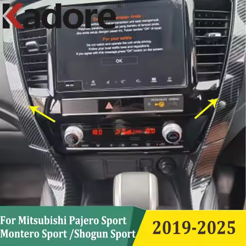 For Mitsubishi Pajero Sport /Montero Sport /Shogun Sport 2019 2020-2025 Car Front Gear Shift Decorat