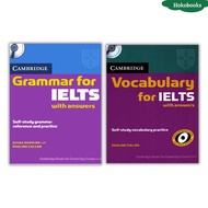 Book - Cambridge Grammar for IELTS + Vocabulary for IELTS - Beautiful laser print