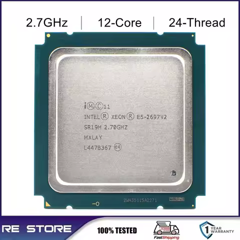 Intel xeon E5 2697 v2 2.7GHz LGA 2011 cpu processor
