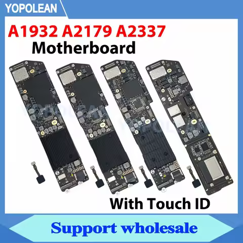 Original A1932 A2179 A2337 Motherboard For Macbook Air Retina 13" Logic Board with touch id 8gb 16gb