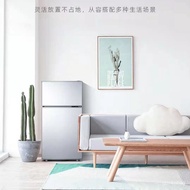 Refrigerator【小冰箱】冰箱小型节能家用冰箱宿舍迷你冰箱冰柜双门双温非二手冰箱